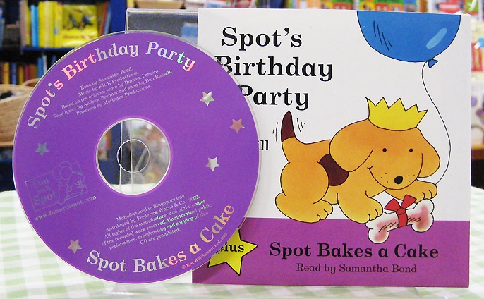 朗読CDつき名作絵本　Spot's Birthday Party／Spot Bakes a Cake 2冊セット