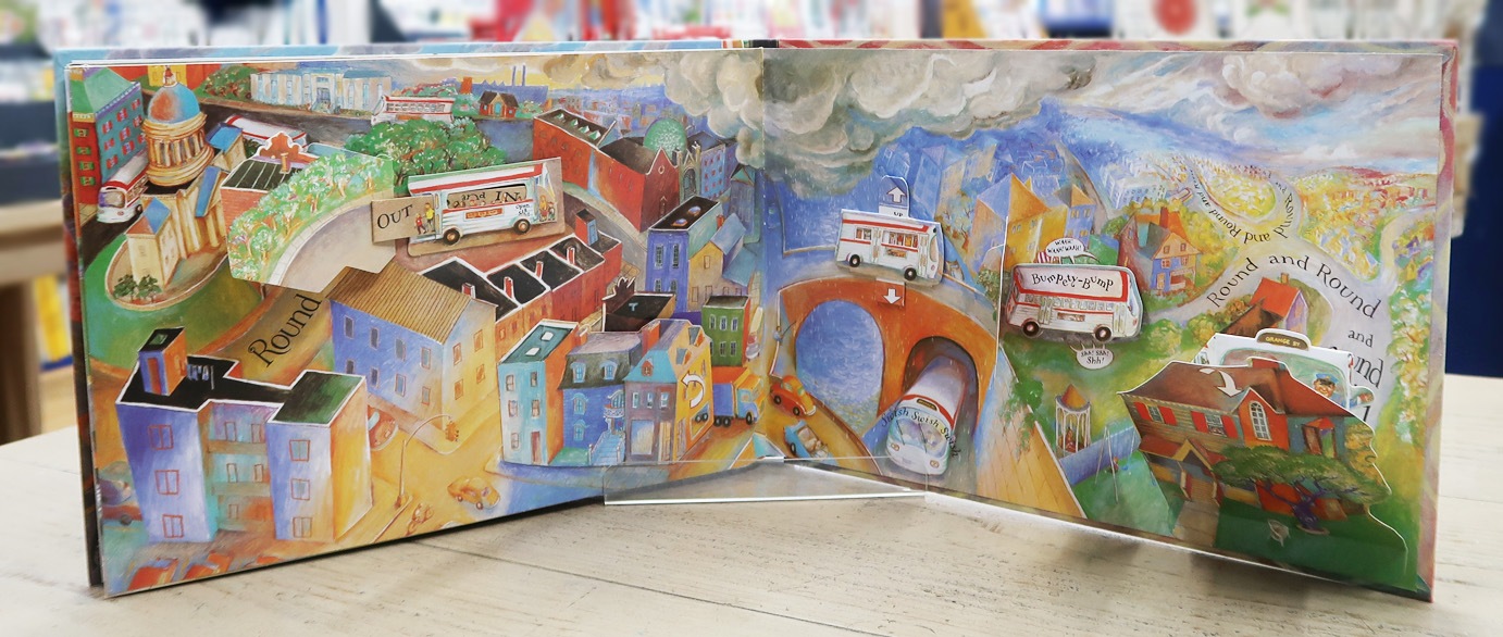 しかけ絵本　The Wheels on the Bus