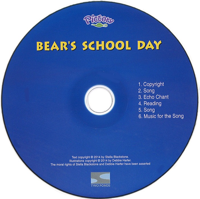 SING&SAY  Bear's School Day ＣＤつき絵本 ＜Two Ponds＞　【レベル４】