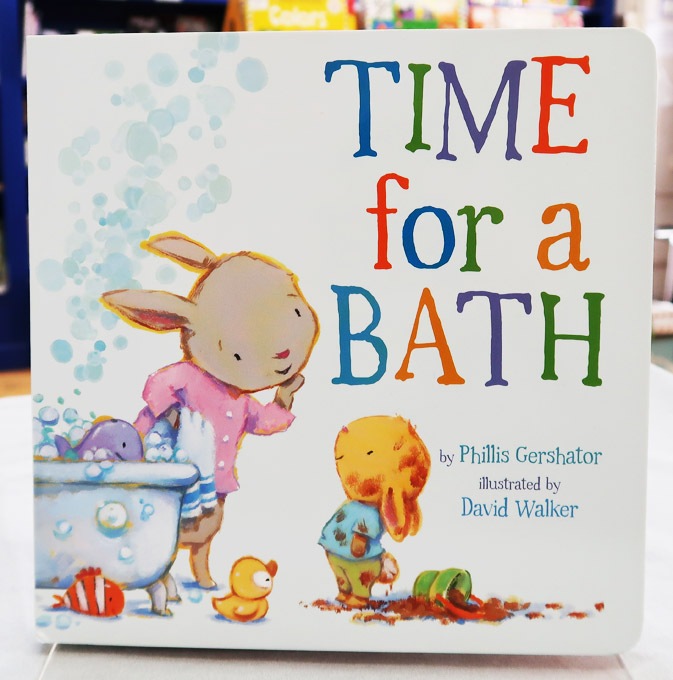Time for a Bath ～おふろで じゃぶ じゃぶ～ ボードブック