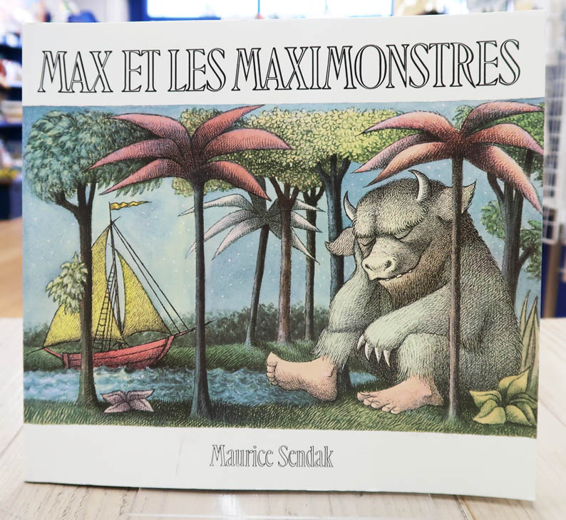 Max et les maximonstres　～かいじゅうたちのいるところ～　フランス語版　ペーパーバック