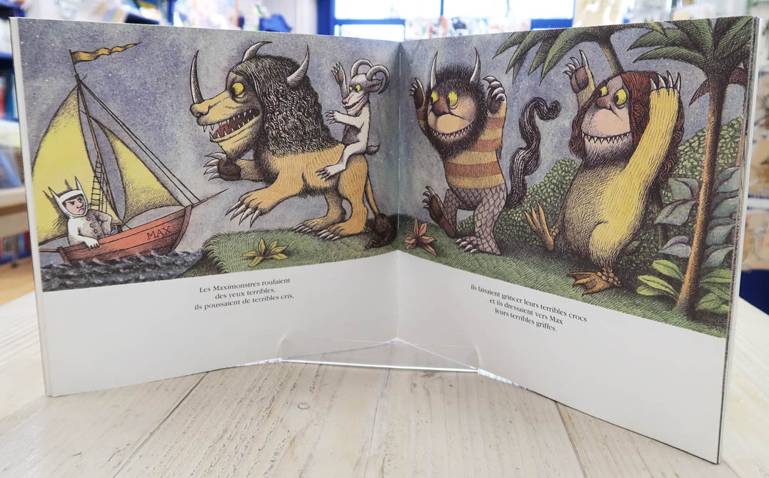 Max et les maximonstres　～かいじゅうたちのいるところ～　フランス語版　ペーパーバック