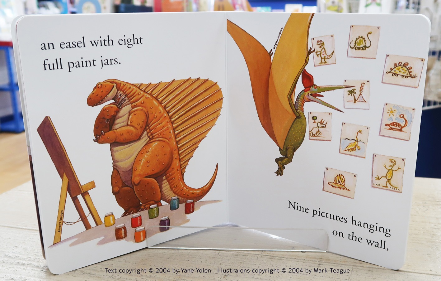 How Do Dinosaurs Count to Ten?　～きょうりゅうたちの数えてみよう～ ボードブック