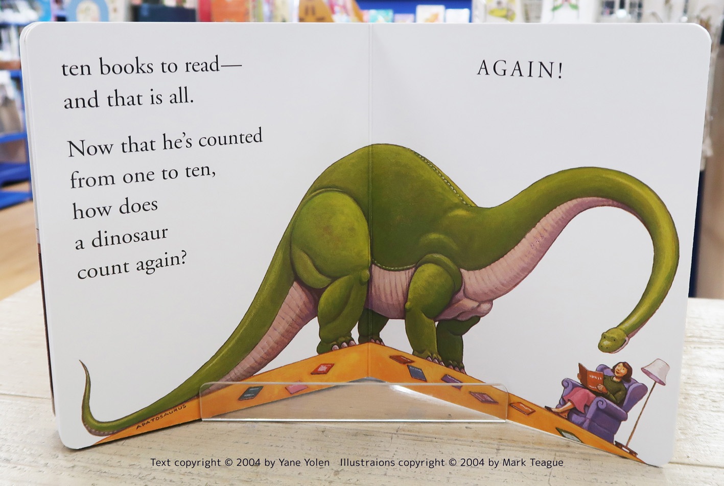 How Do Dinosaurs Count to Ten? ～きょうりゅうたちの数えてみよう