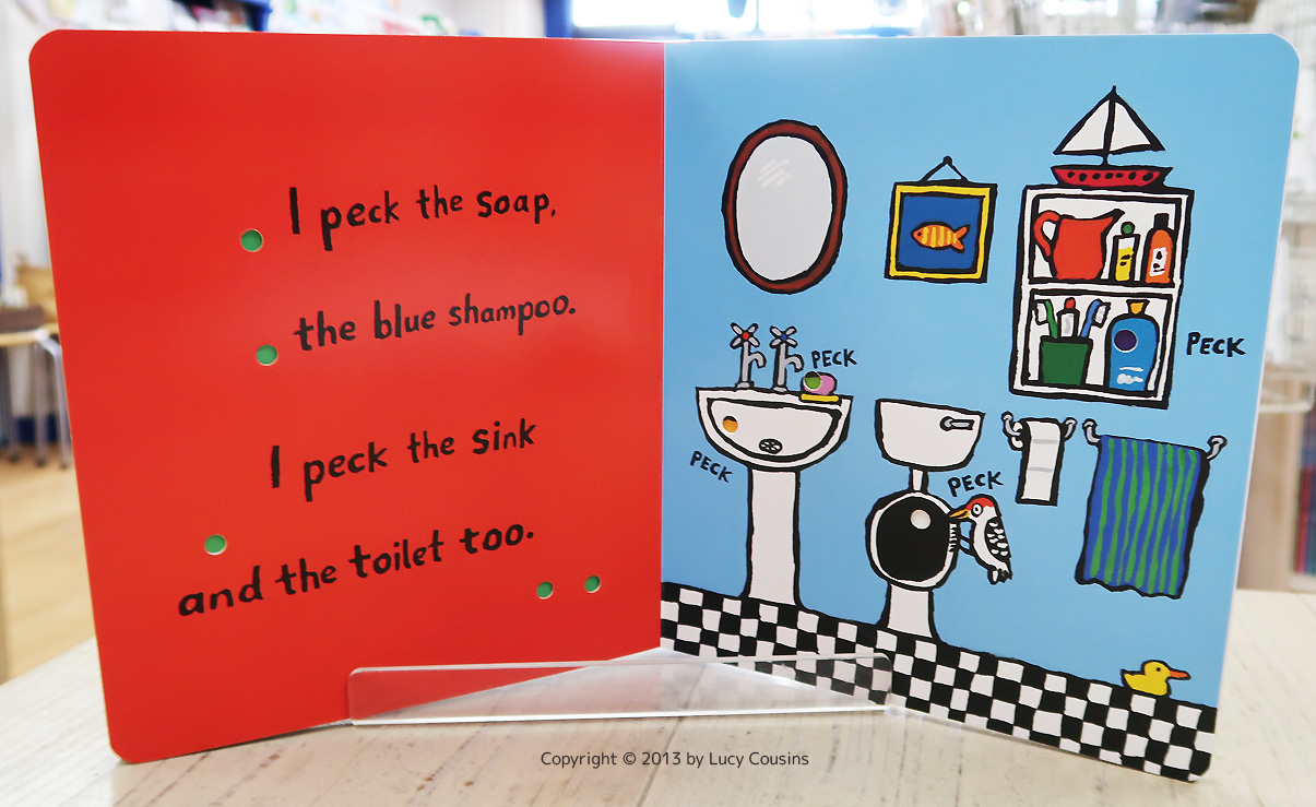 Peck Peck Peck ～ぼくは きつつきだから～　ボードブック