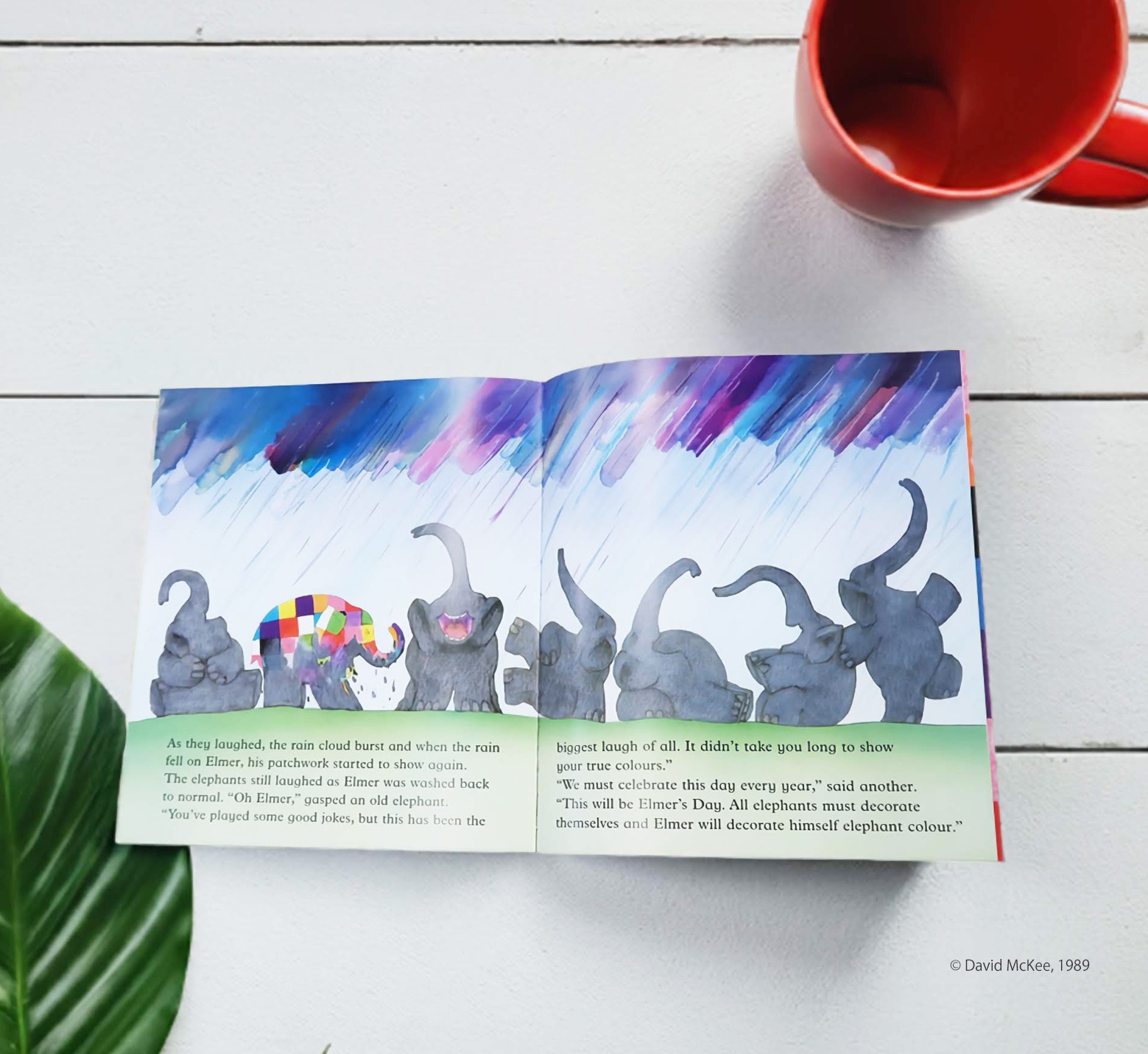 Elmer　～ぞうのエルマー～　ペーパーバック版（QRコード朗読つき）