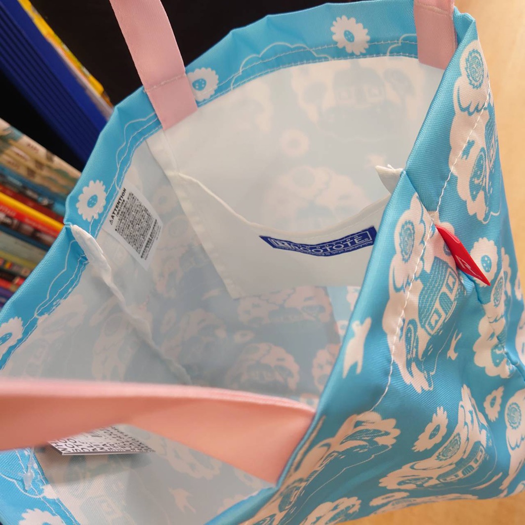 ちいさいおうち　～The Little House～　トートバッグ　総柄　＜ROOTOTE＞