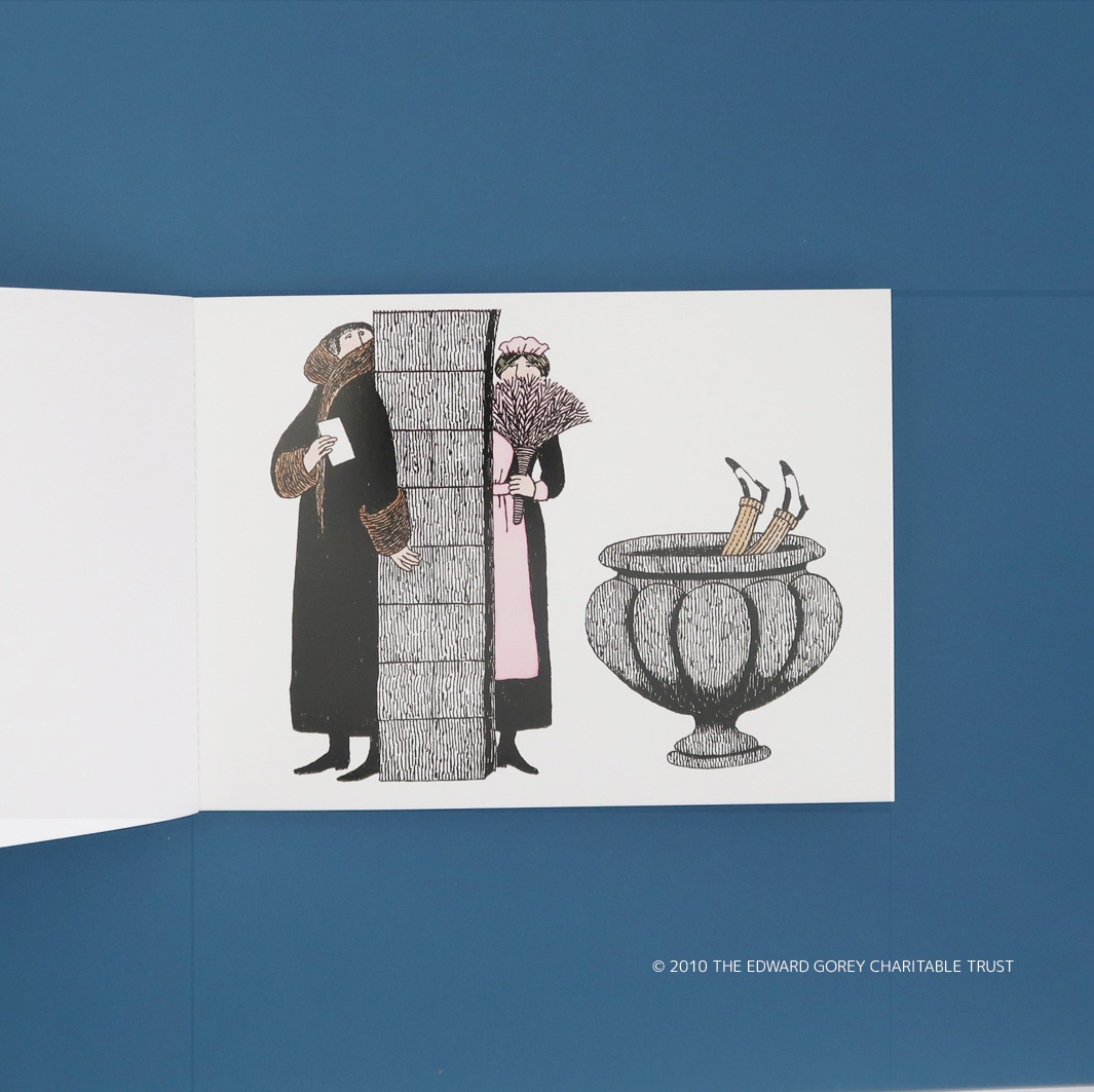 ゴーリー ポストカードブック　Mysterious Messages