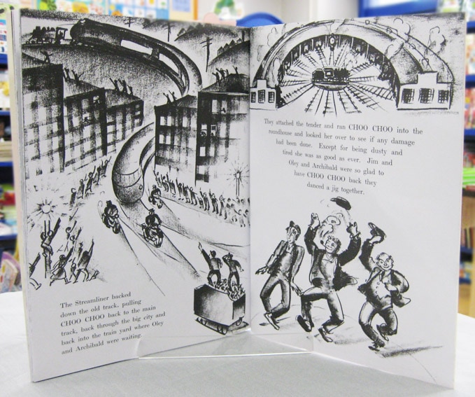 英語と日本語読みくらべ絵本セット】 Choo Choo ／ いたずらきかんしゃ