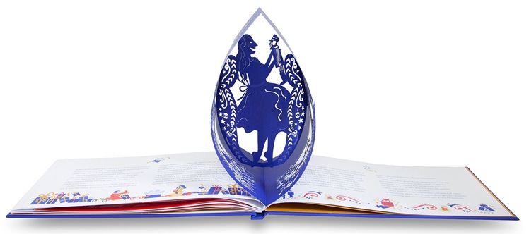 ポップアップしかけ絵本　Nutcracker　～くるみ割り人形～ 切り絵