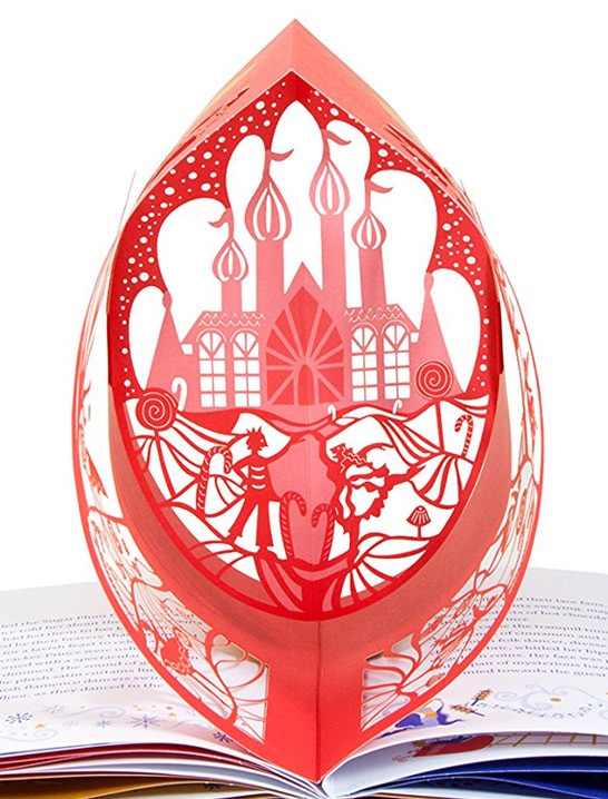 ポップアップしかけ絵本　Nutcracker　～くるみ割り人形～ 切り絵