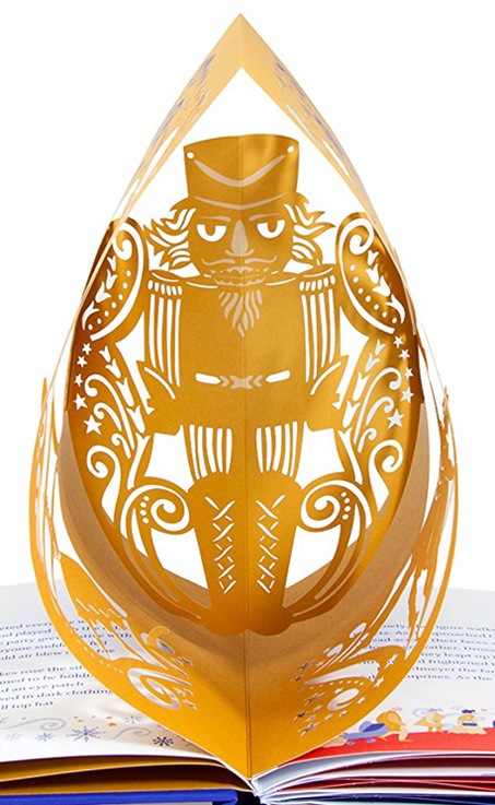 ポップアップしかけ絵本　Nutcracker　～くるみ割り人形～ 切り絵