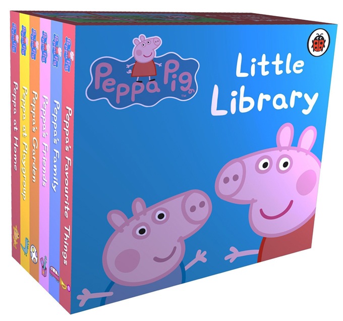 Peppa Pig Little Library　ペッパピッグミニ絵本６冊セット