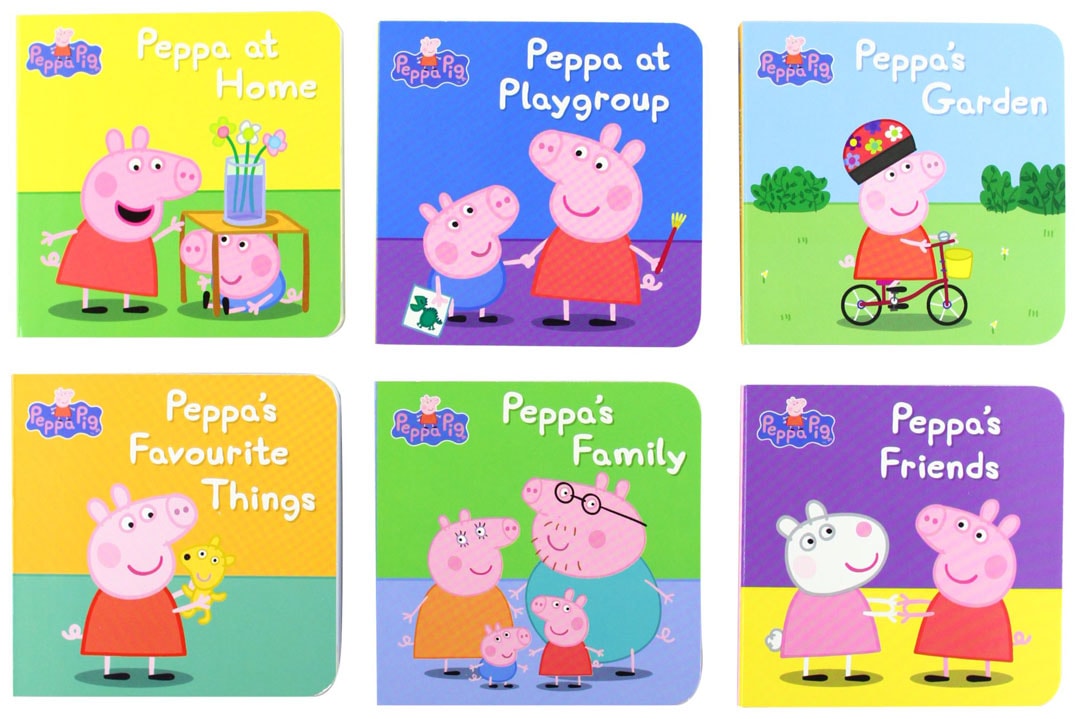 Peppa Pig Little Library ペッパピッグミニ絵本6冊セット