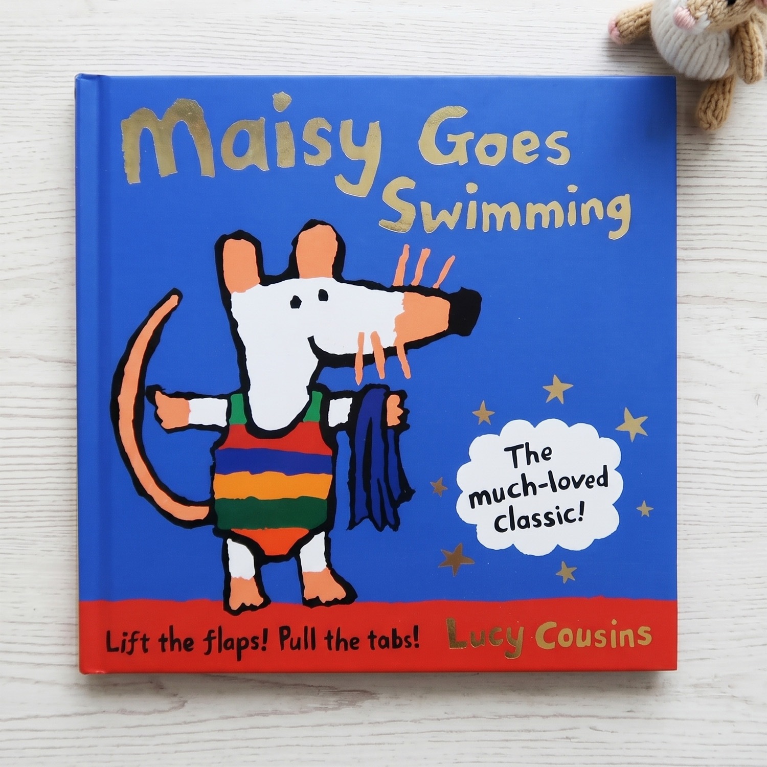 しかけ絵本　Maisy Goes Swimming　～メイシーちゃんおよぎにゆきます～
