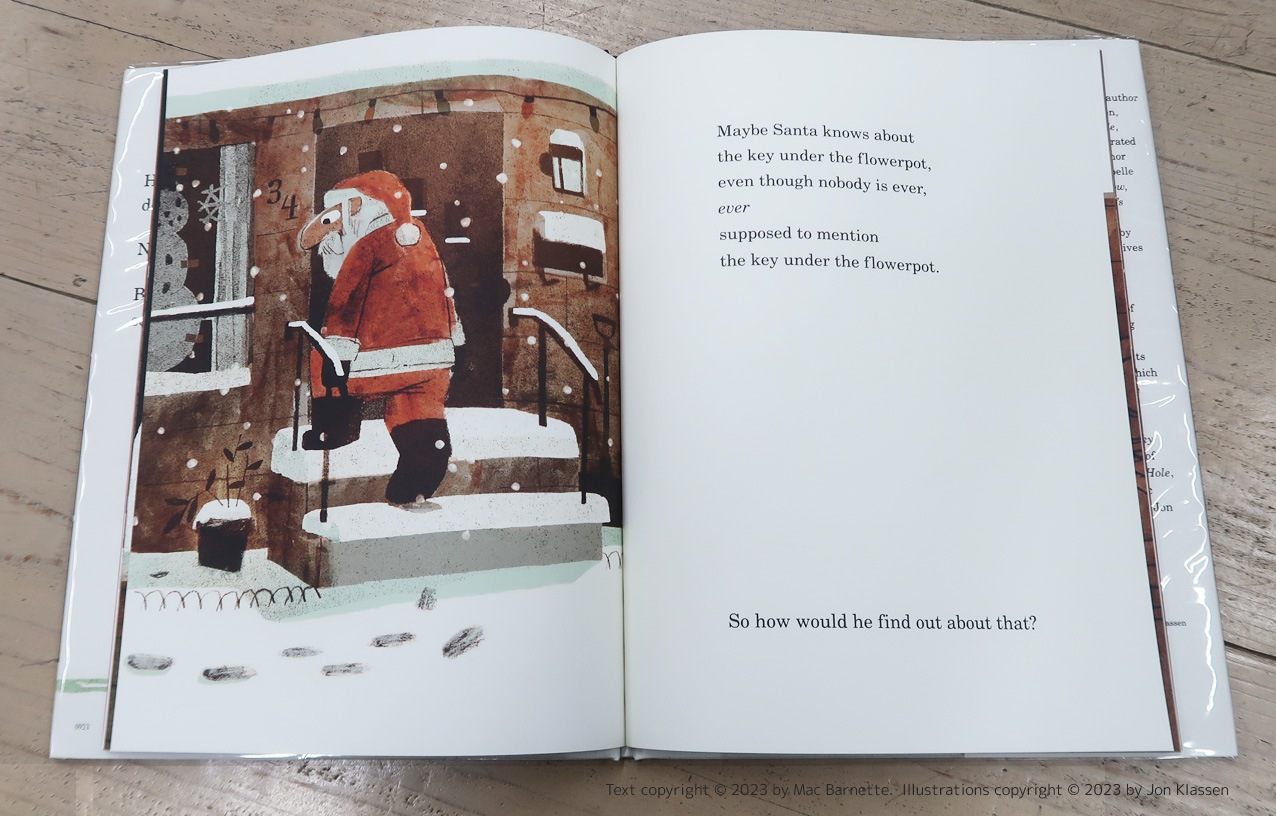 How Does Santa Go Down the Chimney?