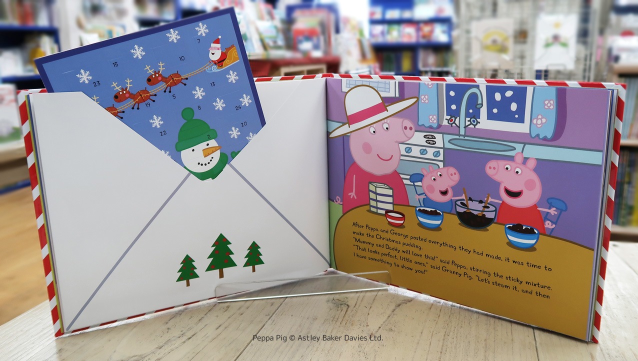 ペッパピッグ　クリスマスのゆうびんえほん　Peppa's Christmas Post