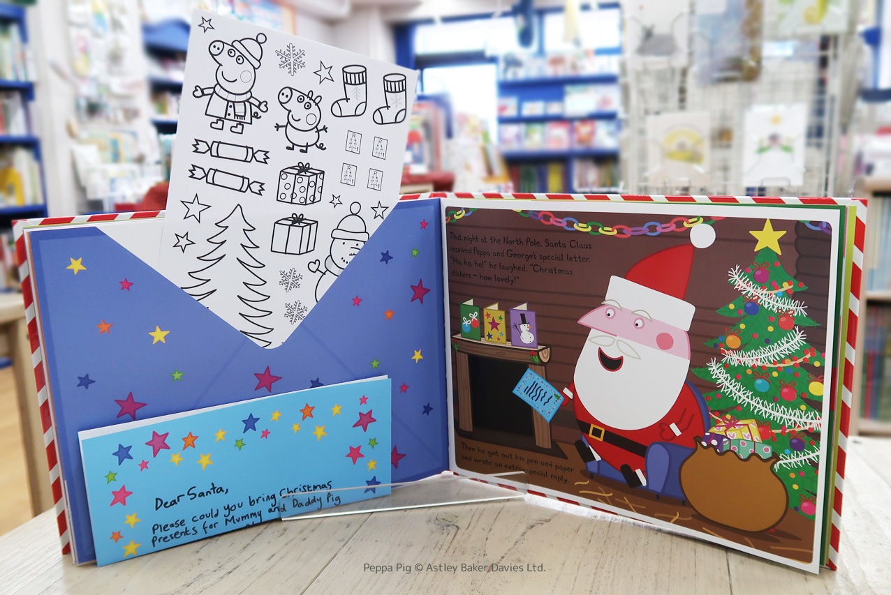 ペッパピッグ　クリスマスのゆうびんえほん　Peppa's Christmas Post