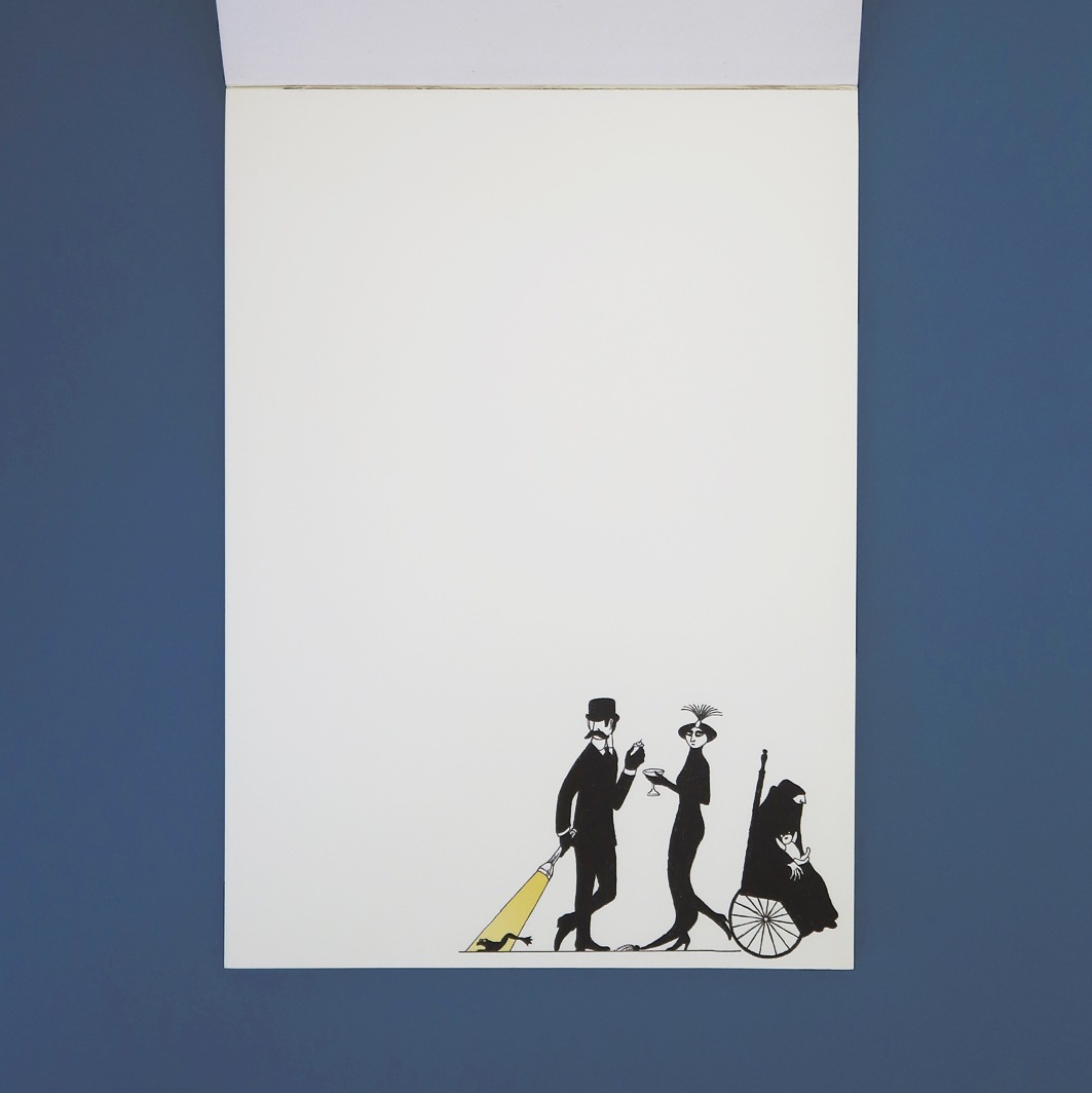 ゴーリー メモパッド　Gorey's Red Letter