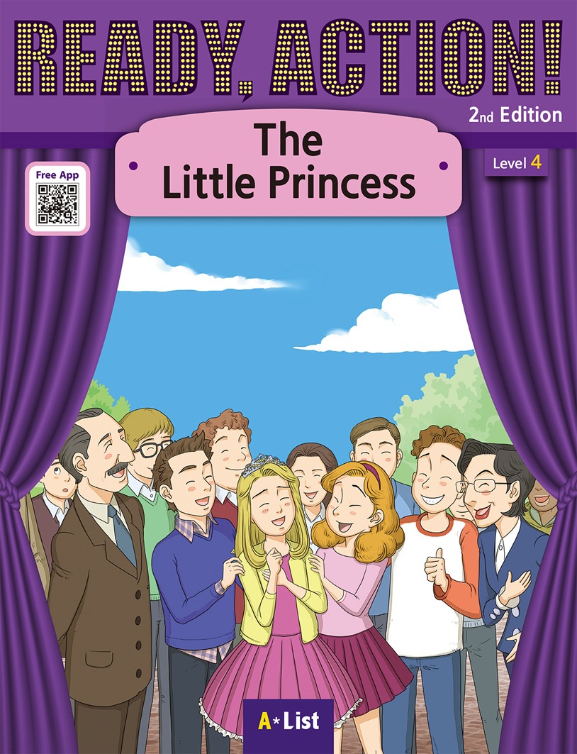 英語劇シリーズ　QRコード音声付き　おもしろ童話　The Little Princess ～小公女～  【中級： レベル４】