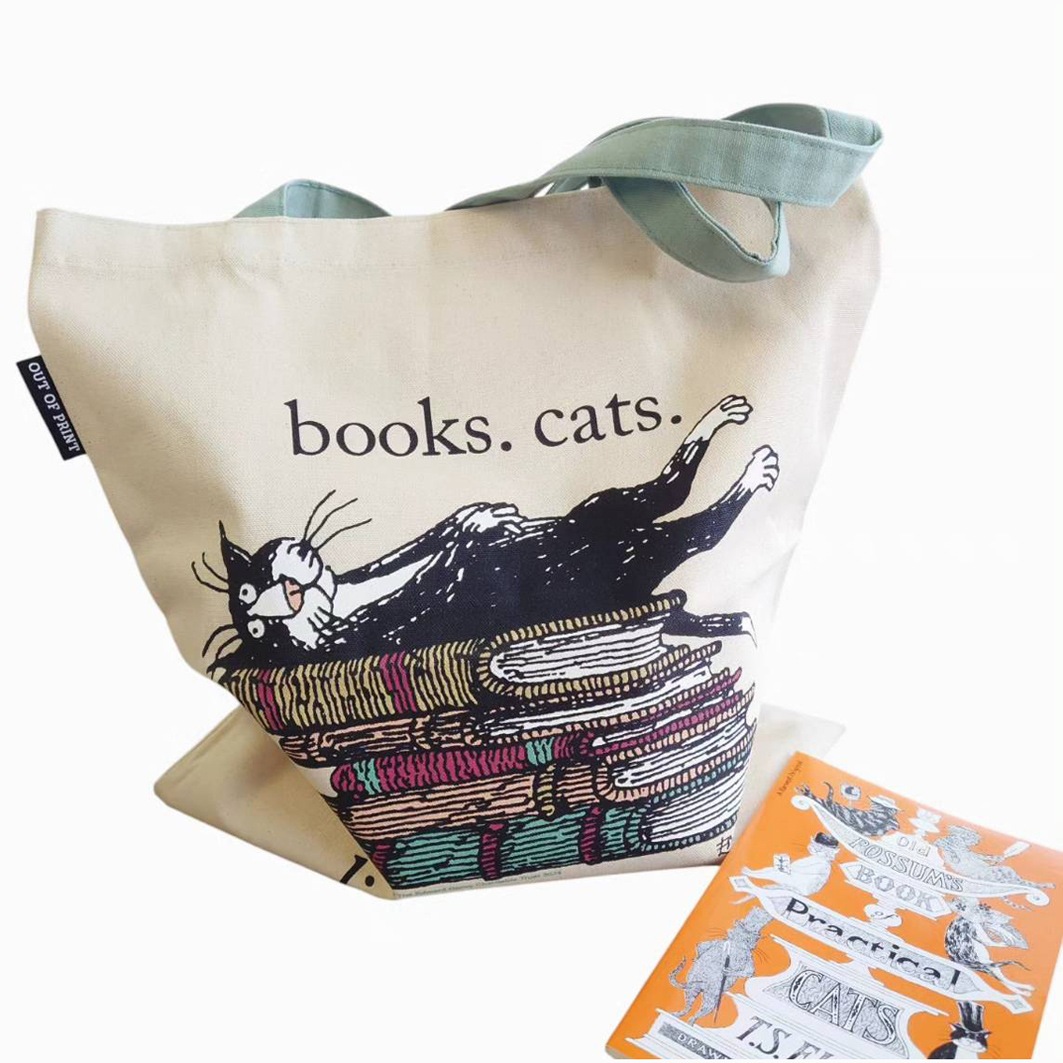 ゴーリー トートバッグ Books. Cats. Life is sweet. | カテゴリーで