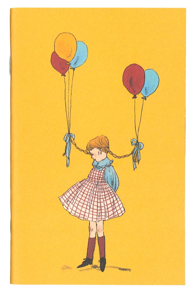 くらはしれい　A6ミニノート　風船