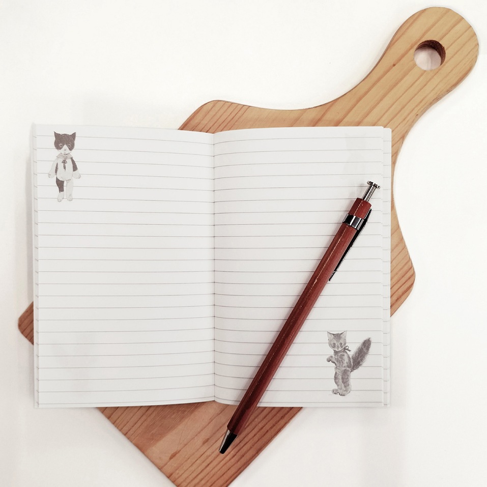 くらはしれい　A6ミニノート　風船