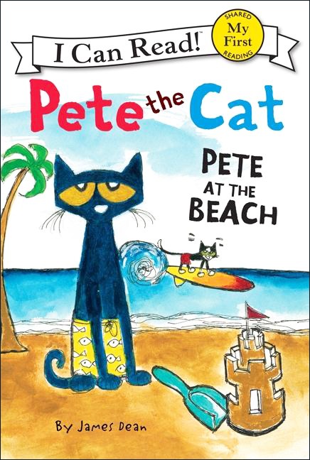 Pete the Cat Pete at the Beach ペーパーバック版 【I Can Read