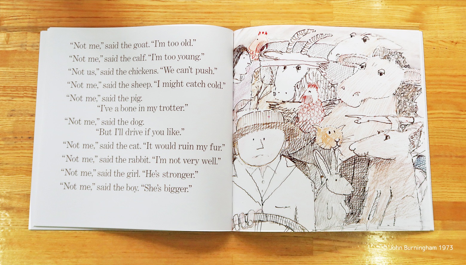 Mr. Gumpy's Motor Car　～ガンピーさんのドライブ～　ペーパーバック版