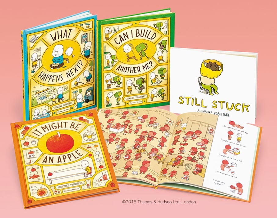 英語の本棚】 ヨシタケシンスケ 英語の絵本 全4巻 | カテゴリーで