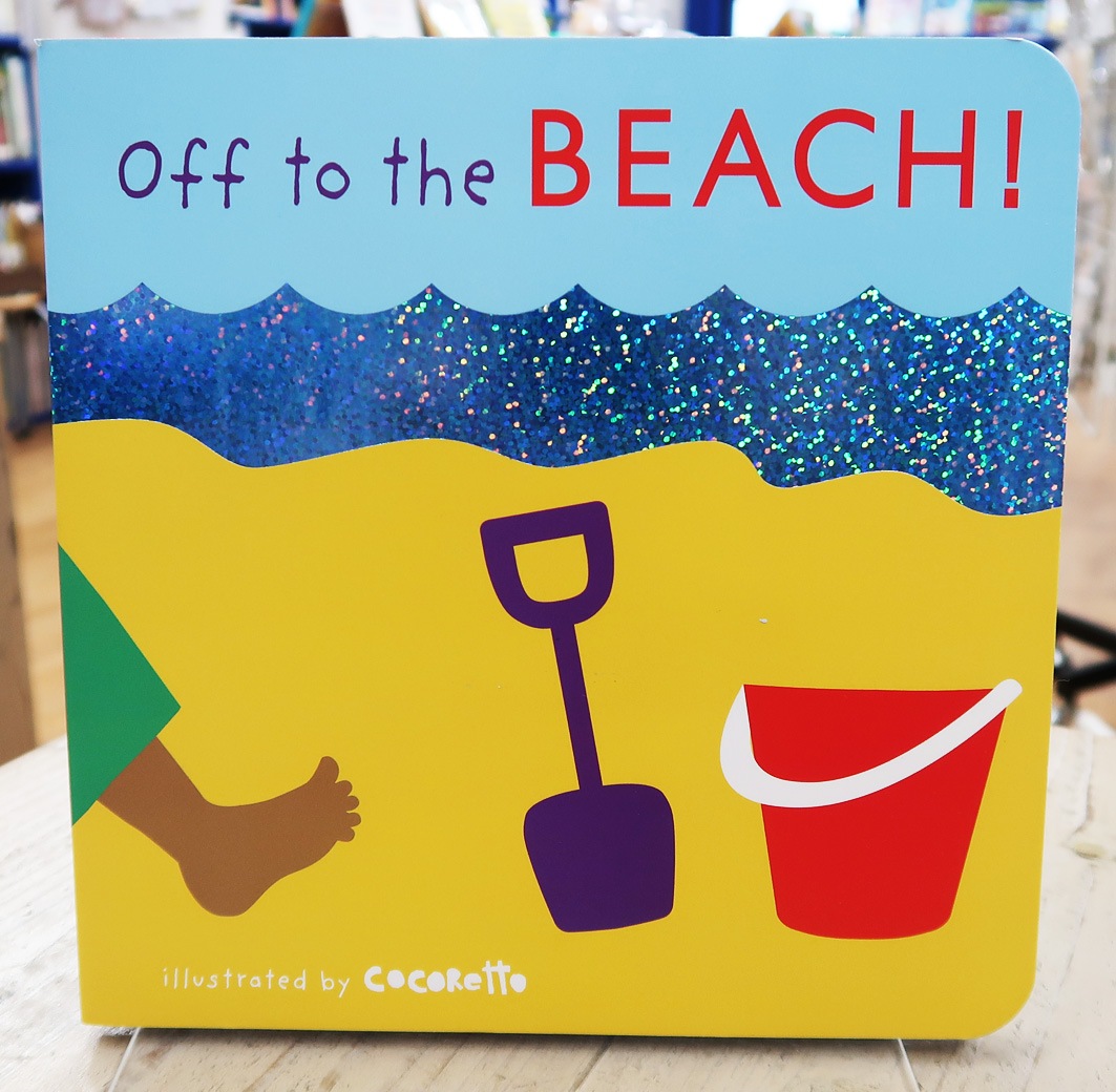 五感で楽しむユニバーサルデザインの絵本　 Off to the Beach