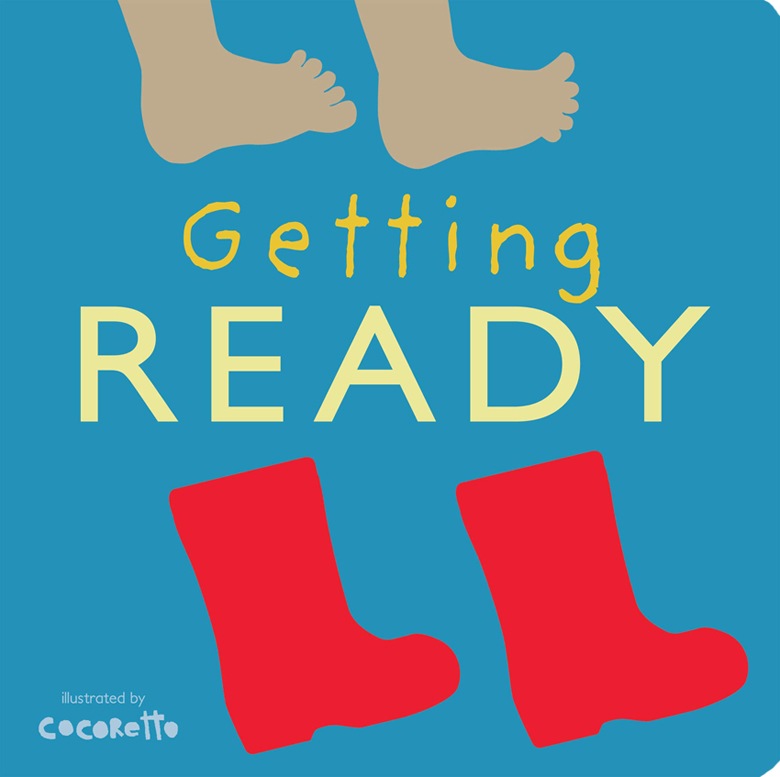 五感で楽しむユニバーサルデザインの絵本　Getting  Ready