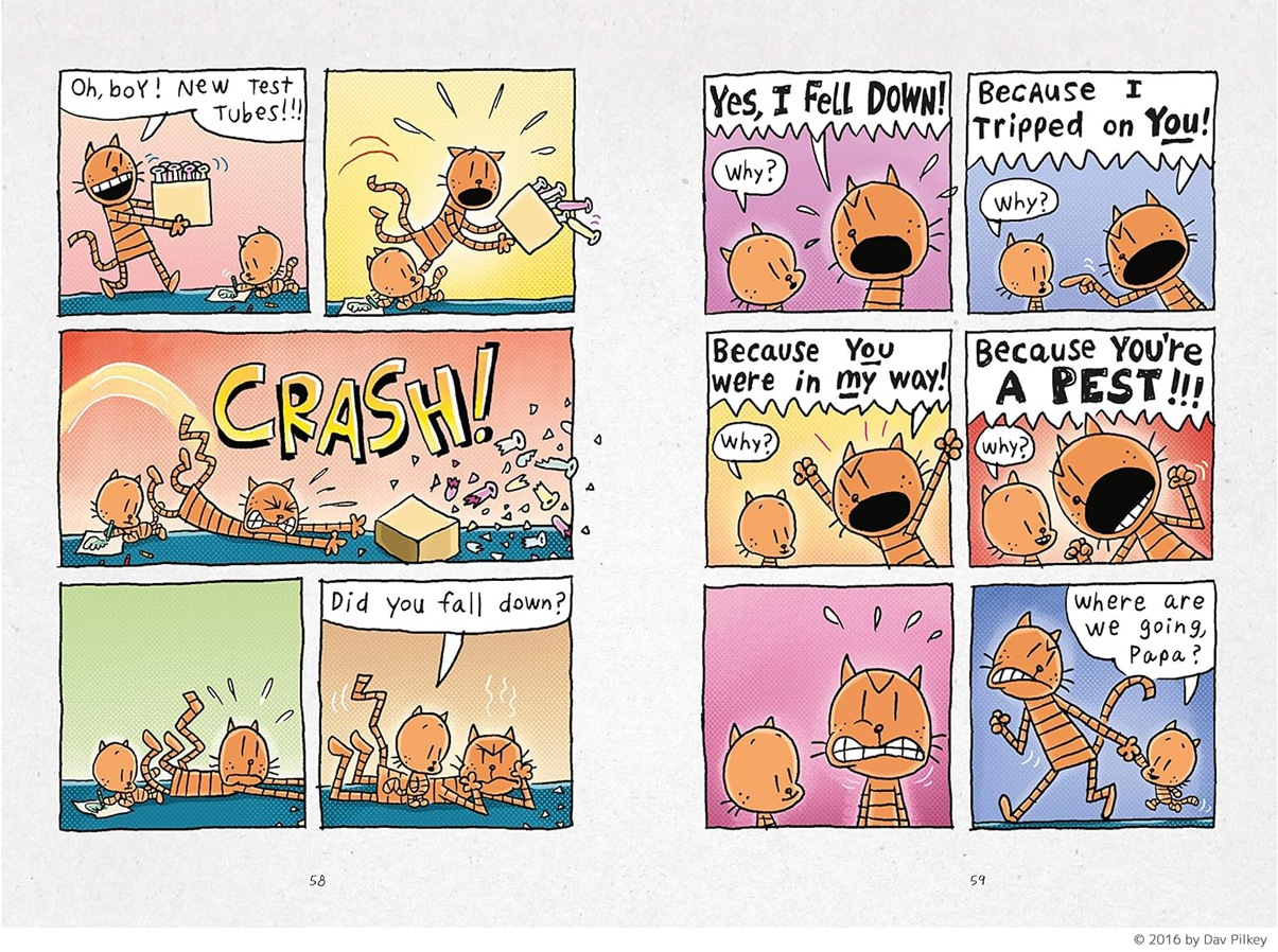 英語漫画ではじめよう　ドッグマン・シリーズ　A Tale of Two Kitties