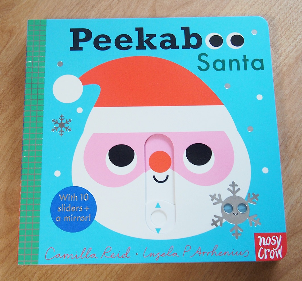 しかけ絵本　Peekaboo Santa