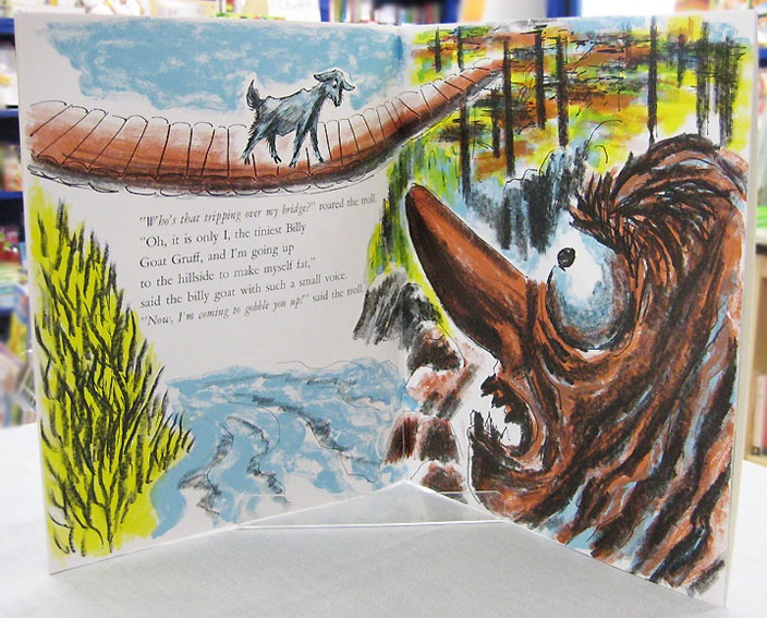 【英語と日本語読みくらべ絵本セット】 The Three Billy Goats Gruff ／ 三びきのやぎのがらがらどん