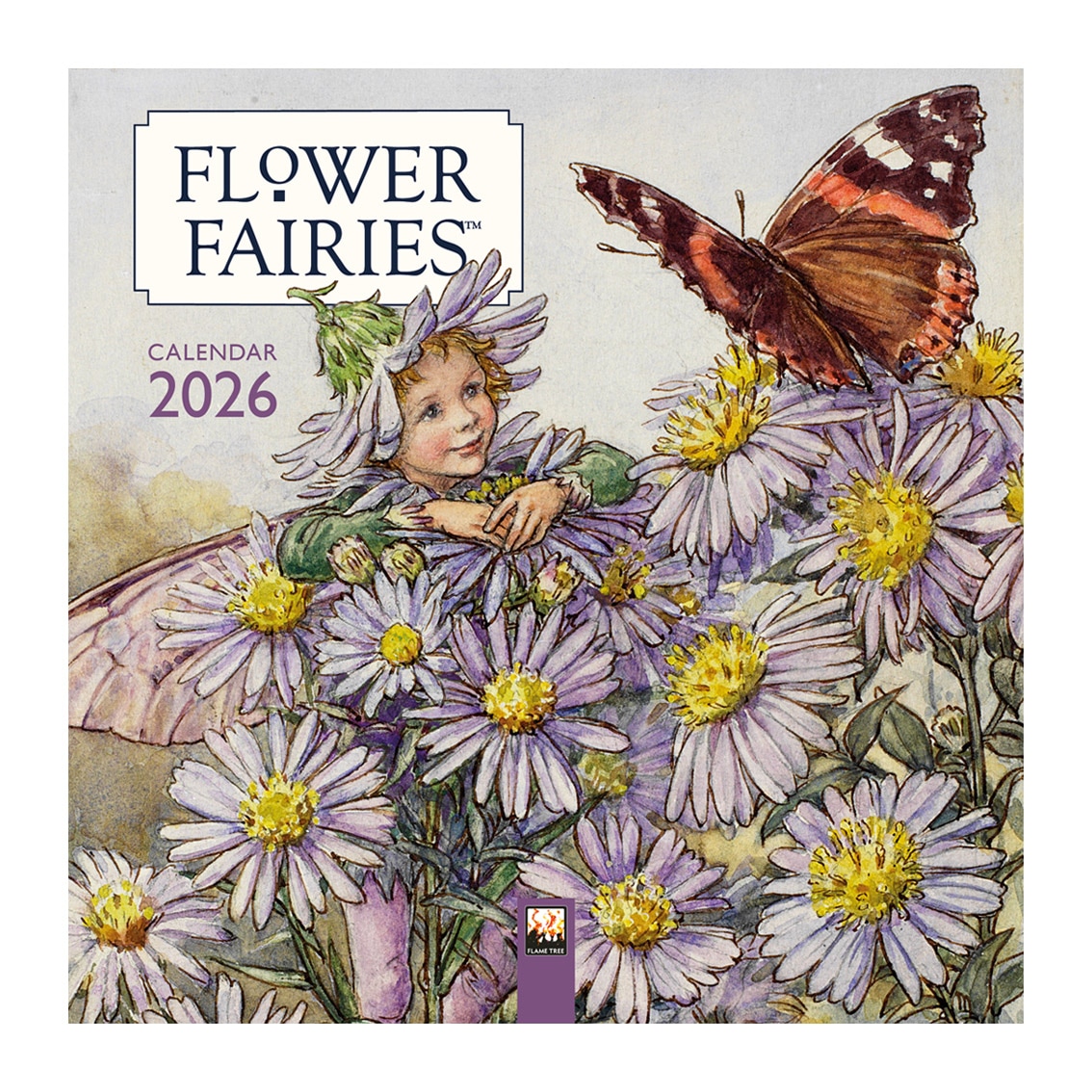 Flower Fairies 花の妖精 フラワーフェアリー 2026 ミニカレンダー