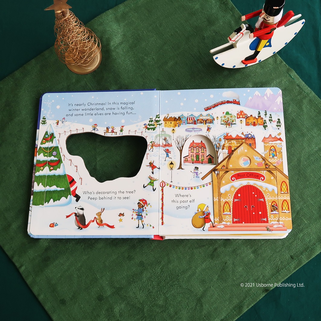 のぞいてみよう！しかけ絵本 Christmas | カテゴリーでさがす,絵本