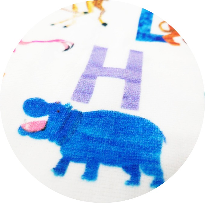 エリック・カール zoo ウォッシュタオル