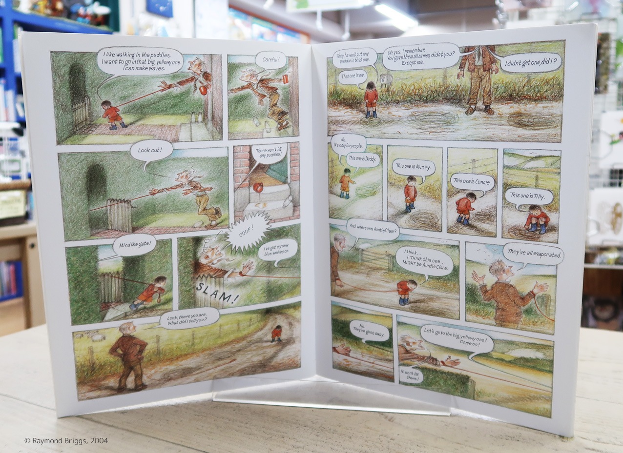 The Puddleman　～水たまりおじさん～　ペーパーバック版