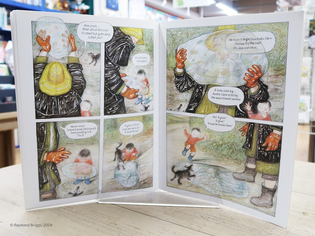 The Puddleman　～水たまりおじさん～　ペーパーバック版