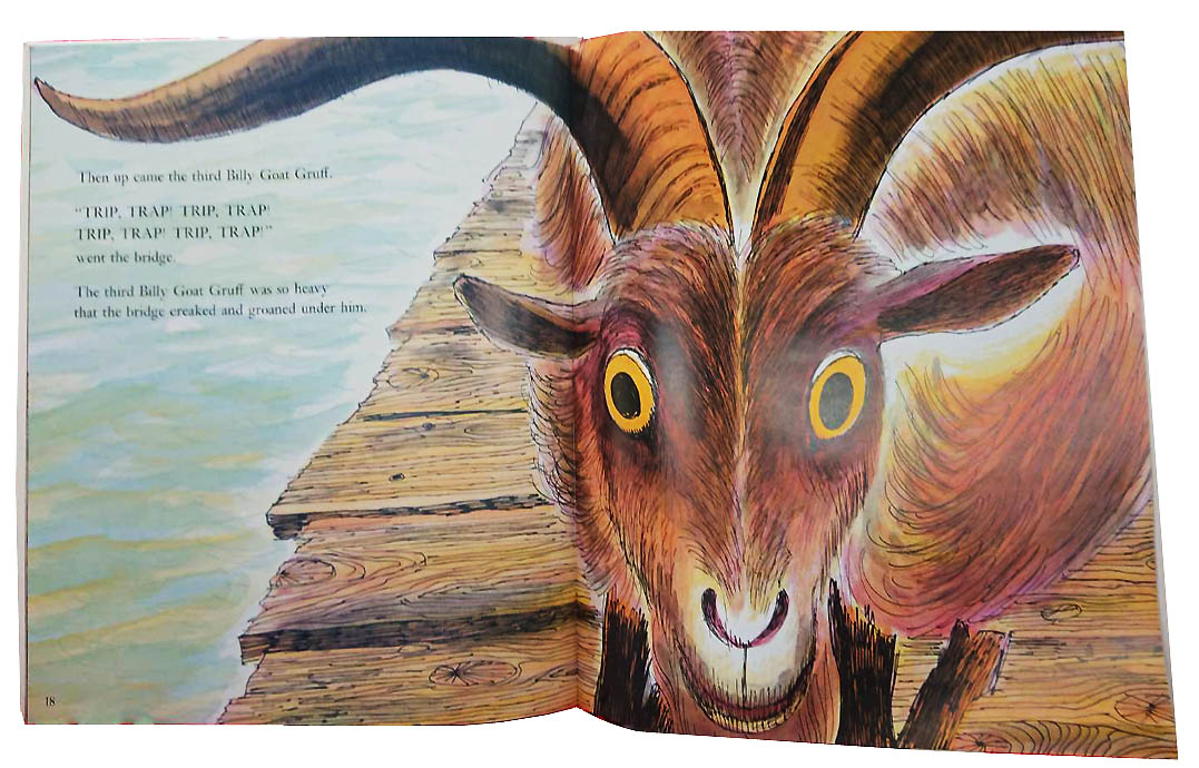 ビッグブック　Three Billy Goats Gruff ～三びきのやぎのがらがらどん～
