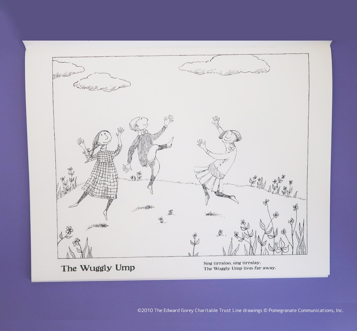 ゴーリー　ぬりえ