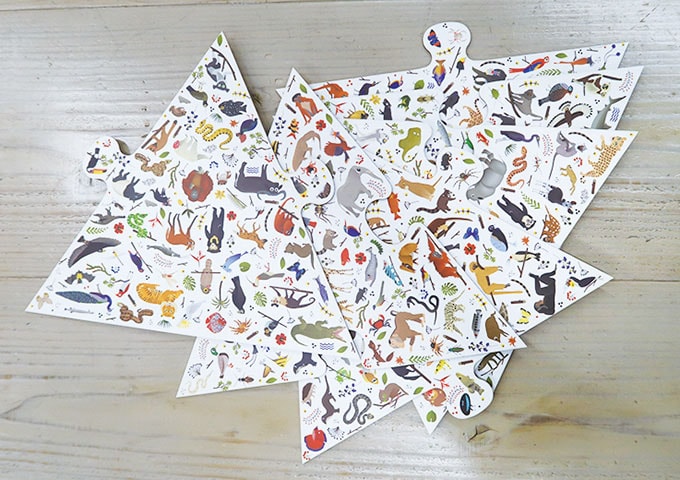 絵探しゲーム　ジャングルスポッティング