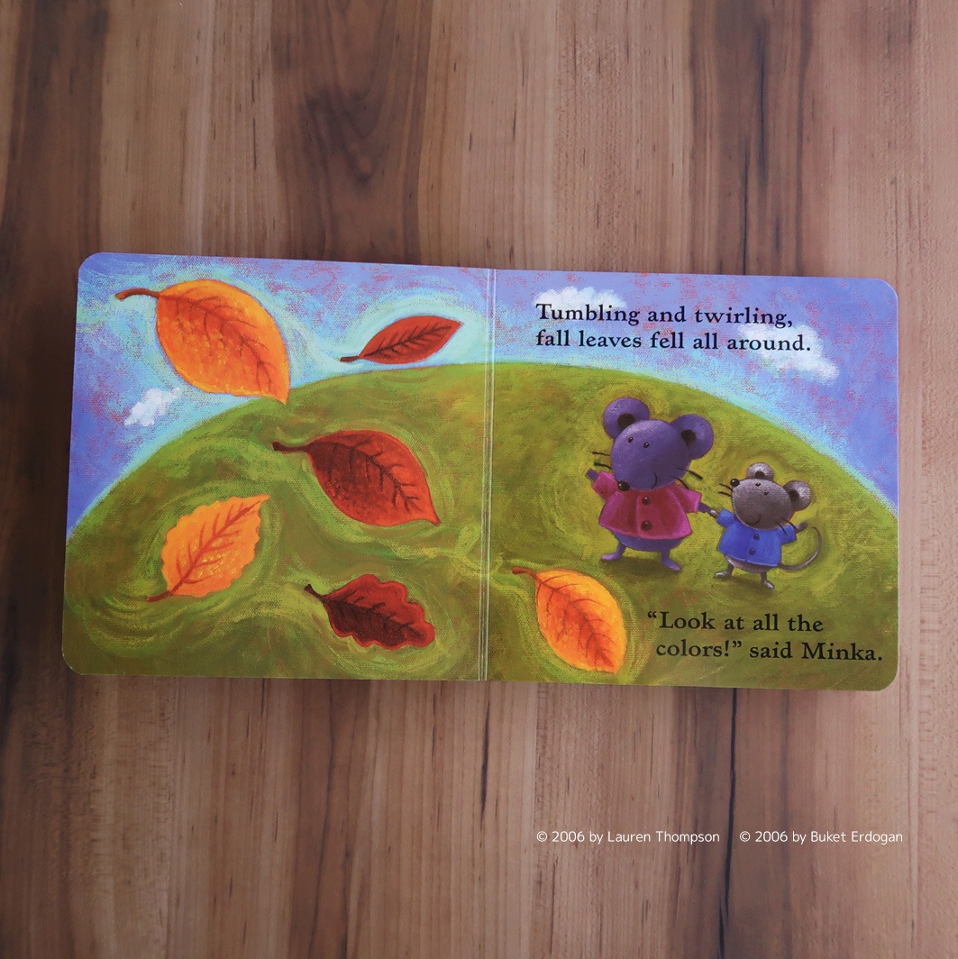 Mouse's First Fall ボードブック | 絵本の家カテゴリー,Rhymoeが選ぶ
