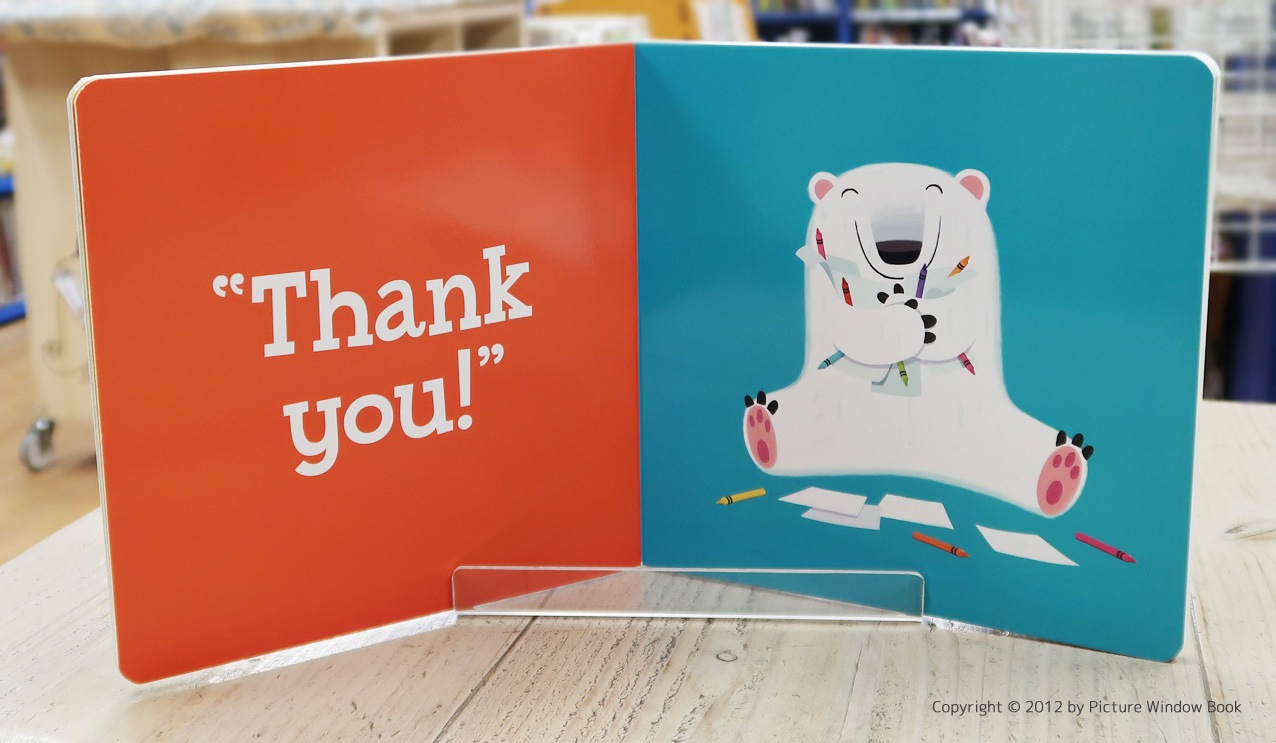 Bear Says Thank You　ボードブック