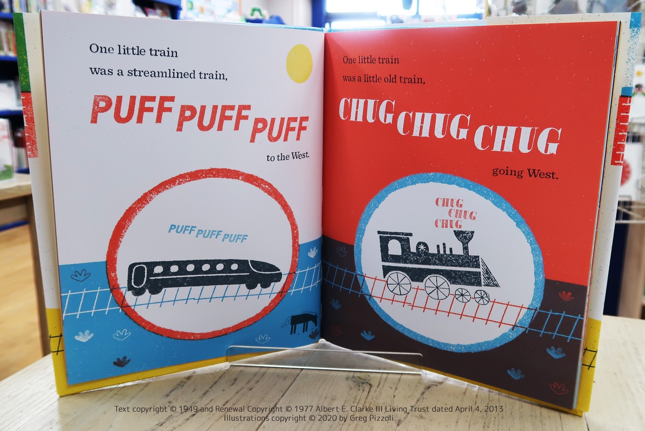 SING&SAY  Two Little Trains CDつき絵本 【レベル5】