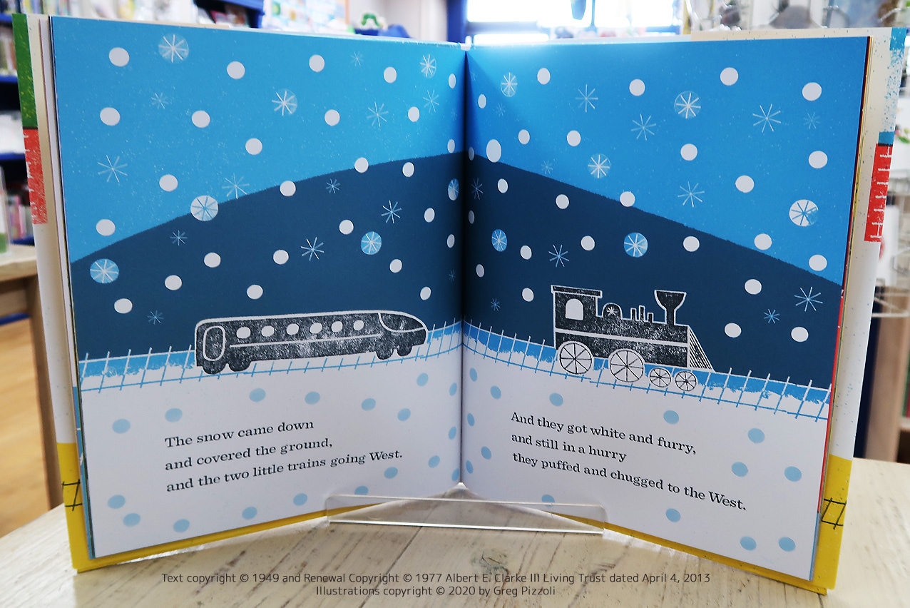 SING&SAY  Two Little Trains CDつき絵本 【レベル5】