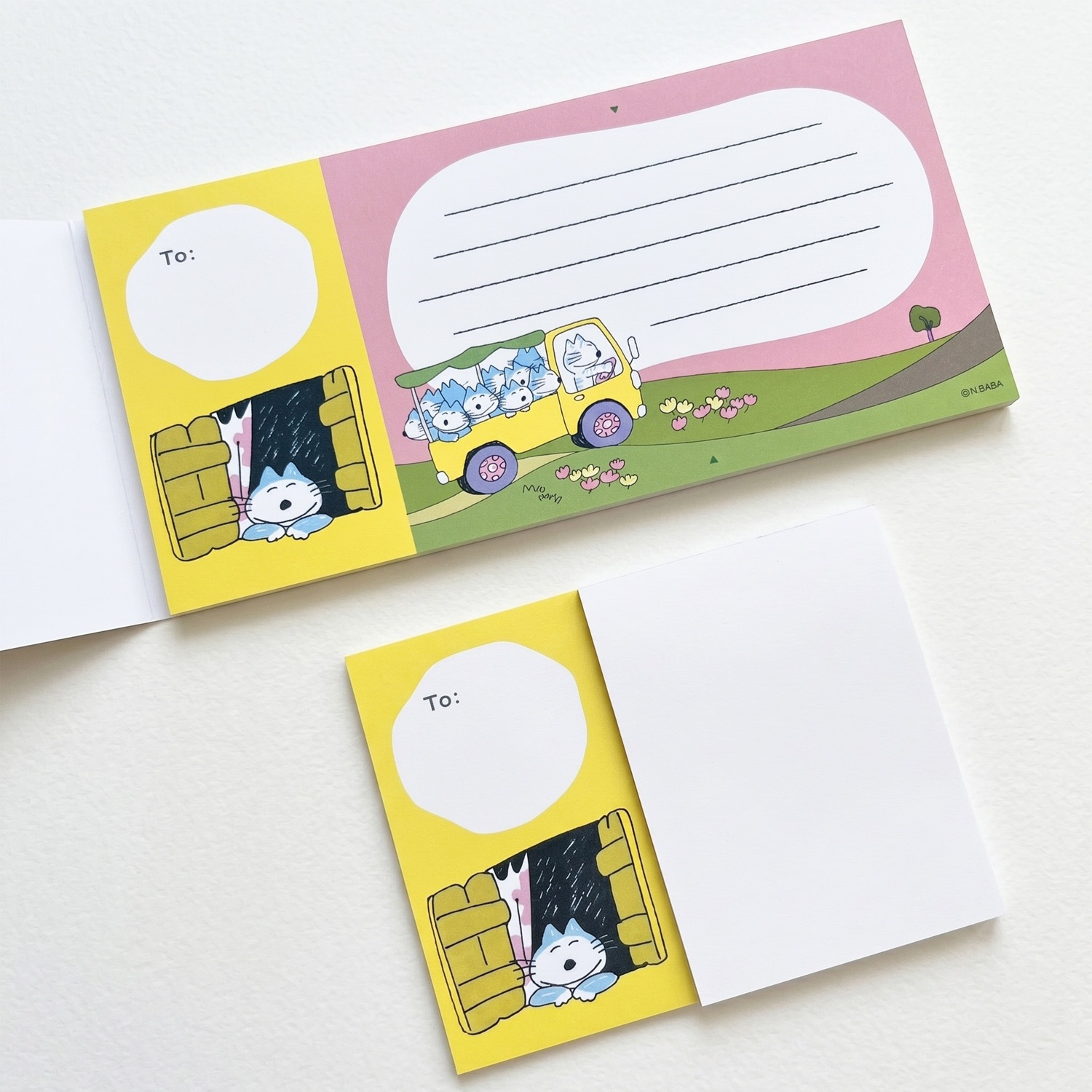 11ぴきのねこ メッセージメモ トラック