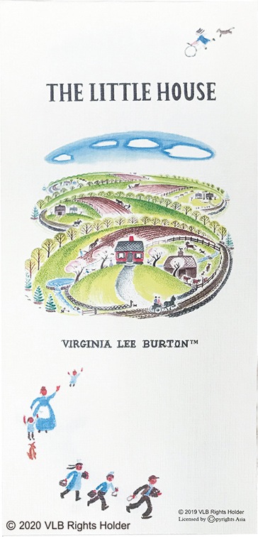 ちいさいおうち　～The Little House～　一筆箋　おうち柄