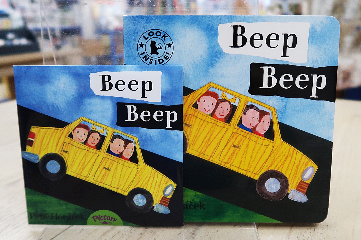 SING&SAY  Beep Beep　ボードブック＆ＣＤセット　＜Two Ponds＞　 【レベル２】